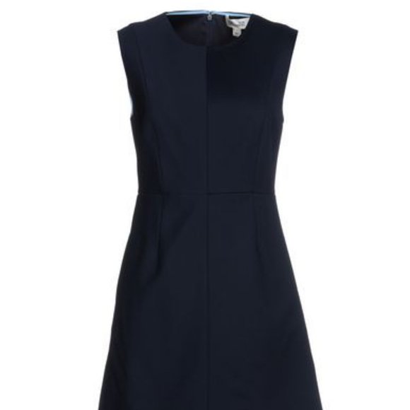 Diane Von Furstenberg Dresses & Skirts - Diane von Furstenburg Navy Blue Minidress
